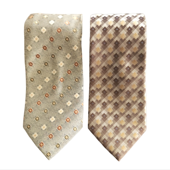 Van Heusen and Dimaggio Gold Other - Van Heusen and Dimaggio Gold ties